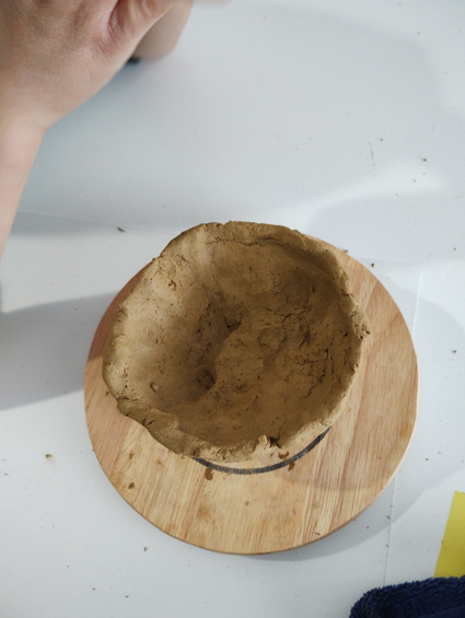 出張陶芸体験の様子2