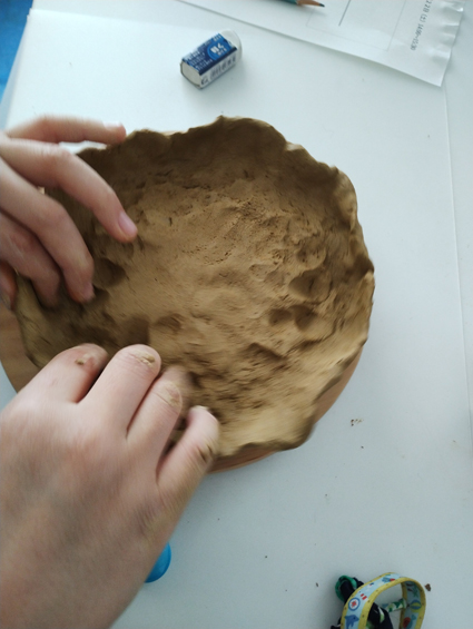 出張陶芸体験の様子3